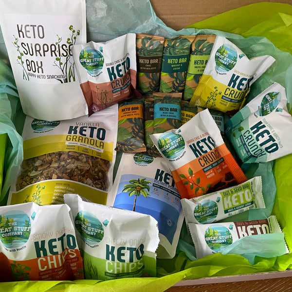 Keto Surprise Gift Box - Wholesome Keto Snacks Selection