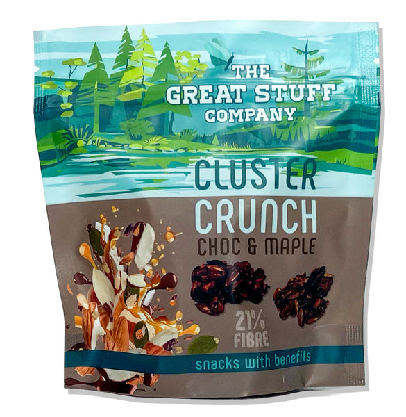 Cluster Crunch - Almond Double Choc - with Protein Crispies & Cocoa nibs