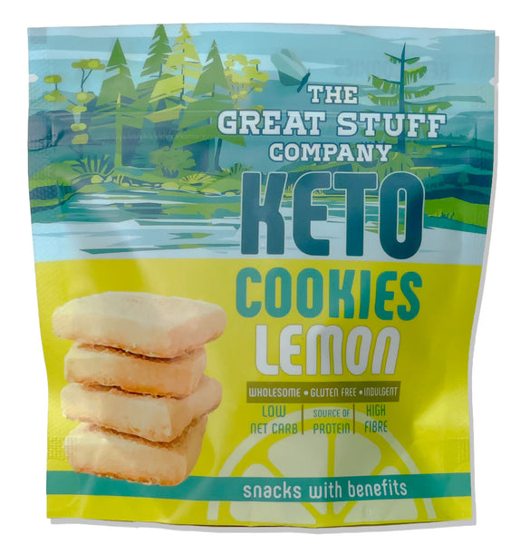 Keto Cookies - Lemon - 90g pouch