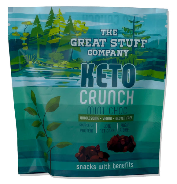 Keto Crunch - Mint Choc & Brazil Nuts - 60g pouch