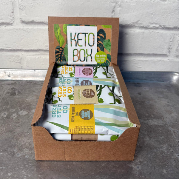 Keto Box - Natural Keto Bar - Selection Box (16 bars)