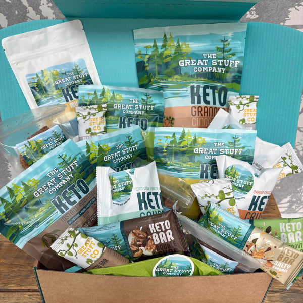 Keto Surprise Gift Box - Wholesome Keto Snacks Selection