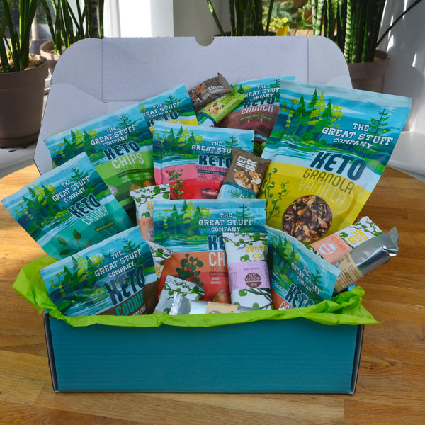 Keto Surprise Gift Box - Wholesome Keto Snacks Selection