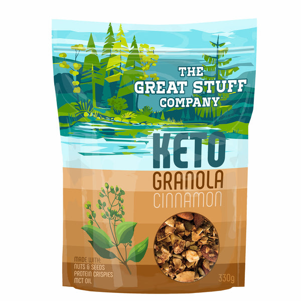 Keto Granola - Cinnamon - 330g
