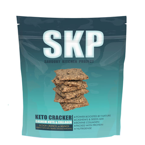 SKP Savoury Kitchen Project - Functional Cracker - Collagen - 60g bag