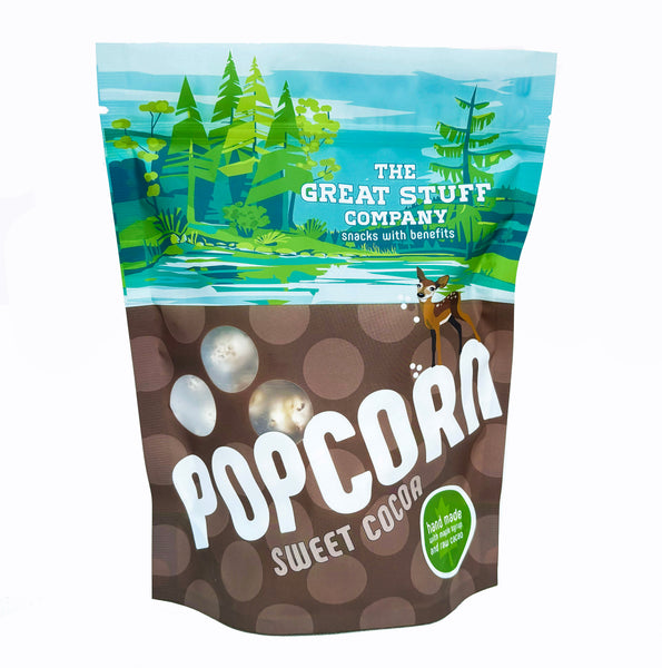 Sweet Cocoa Popcorn with maple syrup - 40g pouch