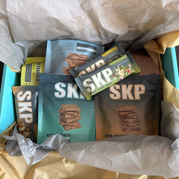 SKP Savoury Kitchen Project - Gift Box -Gluten-Free, Functional Snacks Selection