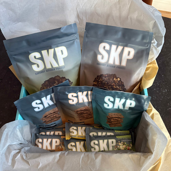 SKP Savoury Kitchen Project - Gift Box -Gluten-Free, Functional Snacks Selection