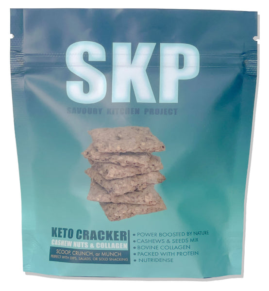 SKP Savoury Kitchen Project - Functional Cracker - Collagen - 60g bag