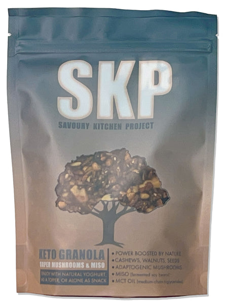 SKP - Savoury Kitchen Project - Granola / Topper - Super Mushroom & Miso paste - 300g bag
