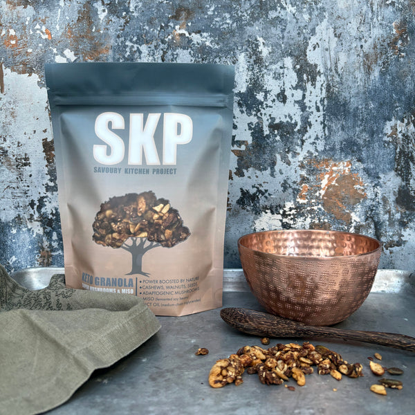 SKP - Savoury Kitchen Project - Granola / Topper - Super Mushroom & Miso paste - 300g bag