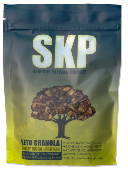 SKP -Savoury Kitchen Project - Granola / Topper - Cheezy Onion - 300g bag