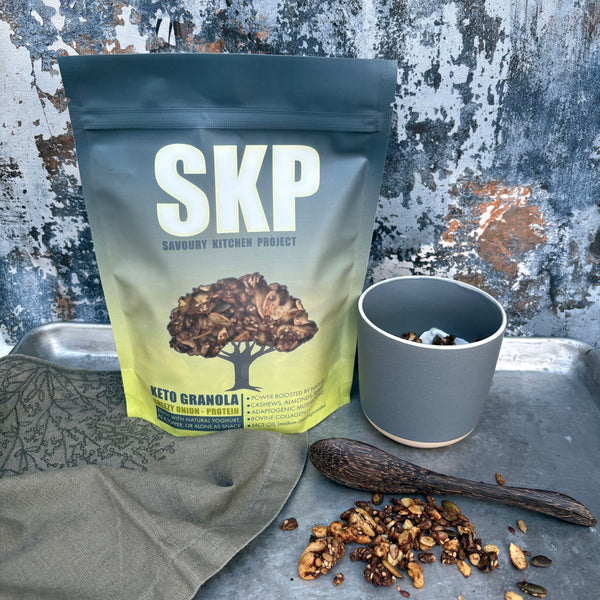 SKP -Savoury Kitchen Project - Granola / Topper - Cheezy Onion - 300g bag