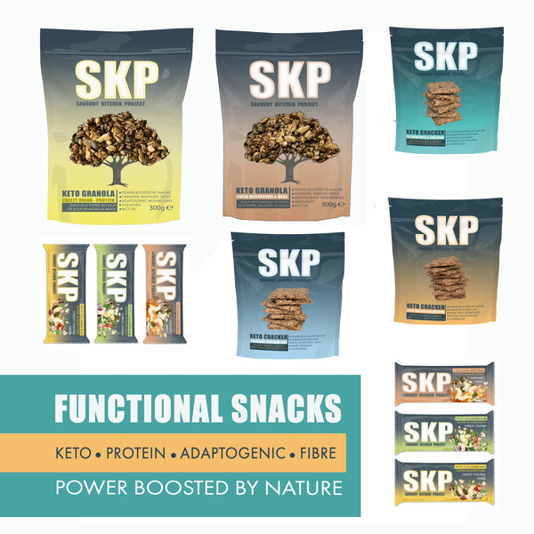 SKP Savoury Kitchen Project - Gift Box -Gluten-Free, Functional Snacks Selection