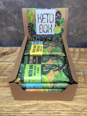 Keto Box - Natural Keto Bar - Selection Box (16 bars)