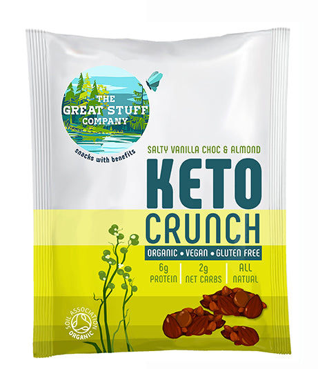 Keto Crunch - Vanilla Choc Sea Salt & Almonds - pack of 10