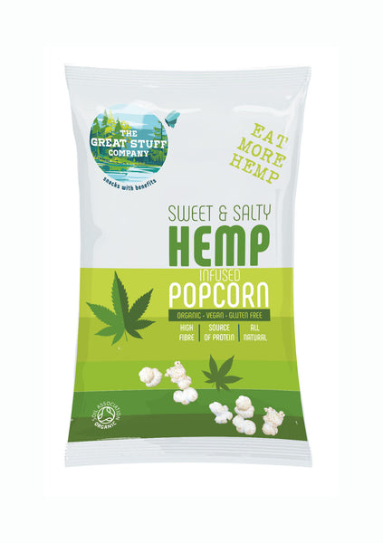 Hemp Popcorn Sweet & Salty - free shipping
