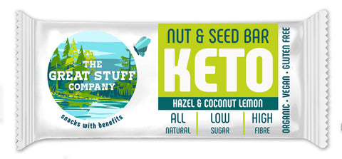 Baked Keto Bar - Hazel & Coconut - Lemon