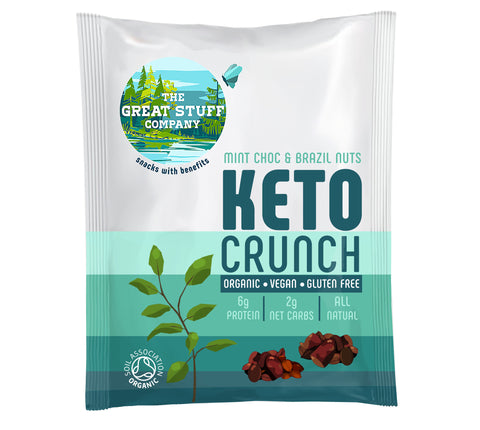 Keto Crunch - Mint Choc & Brazil Nuts - pack of 10